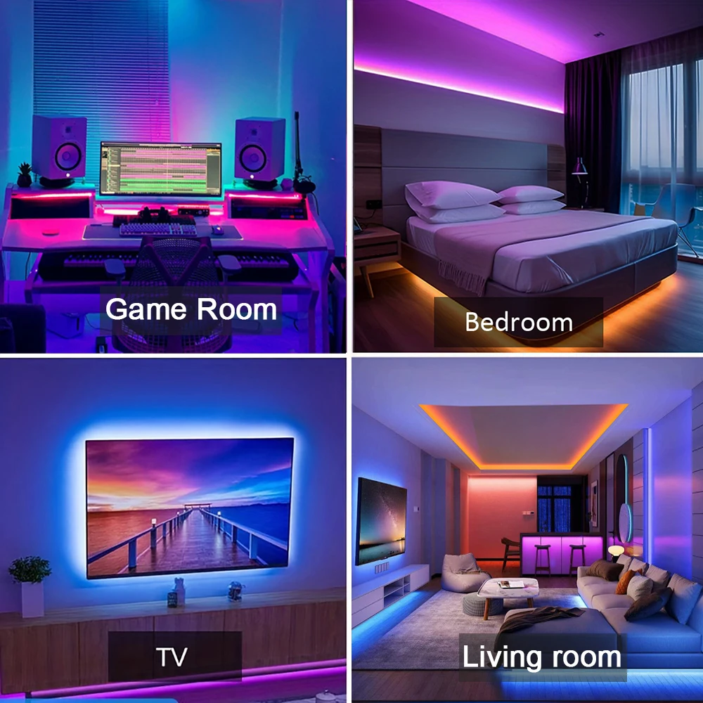 Tira LED RGB con App y Control Remoto - Imagen 6